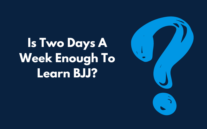 blog header image for a post about learning BJJ in 2 days
