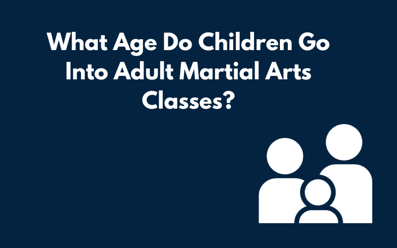 What Age Do Children Go Into Adult Martial Arts Classes?